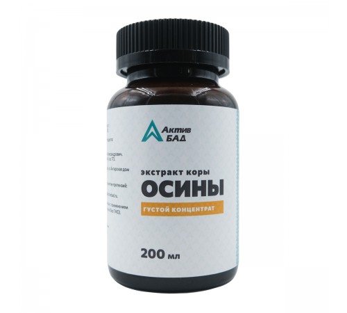 Экстракт коры осины АктивБад, 200 мл