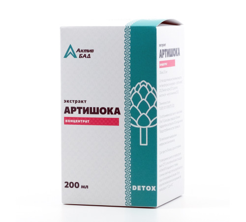 Экстракт артишока АктивБад, 200 мл