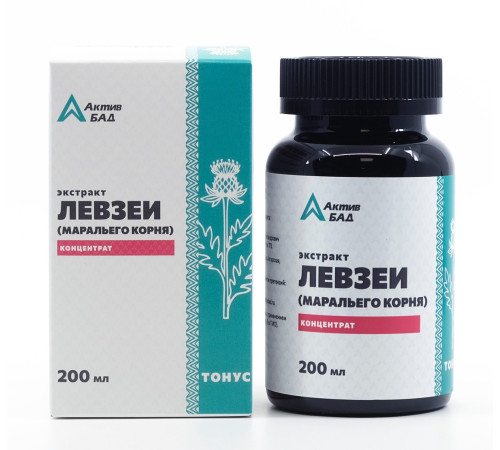 Экстракт левзеи (маральего корня) АктивБад, 200 мл