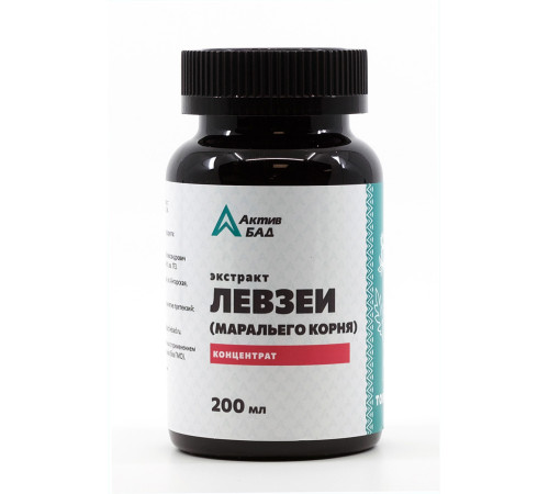 Экстракт левзеи (маральего корня) АктивБад, 200 мл