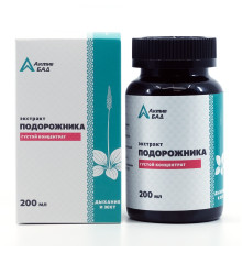 Экстракт подорожника АктивБад, 200 мл