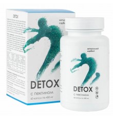DETOX с пектином, 60 капсул