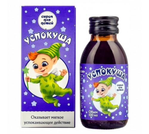 Сироп Успокуша серии Цветы жизни от Алфит-Плюс, 100 мл
