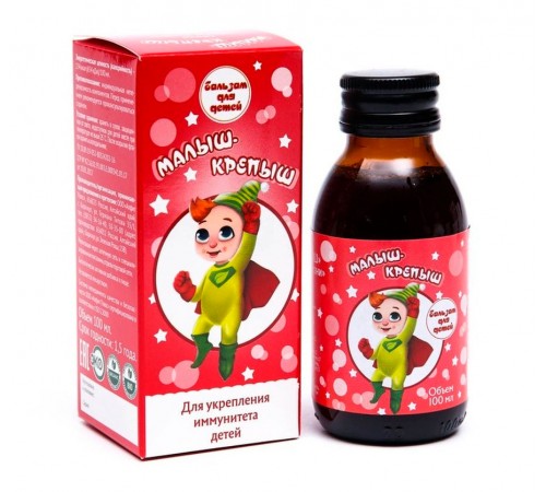 Бальзам Малыш-крепыш серии Цветы жизни, 100 мл