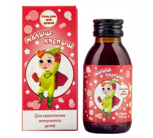 Бальзам Малыш-крепыш серии Цветы жизни, 100 мл