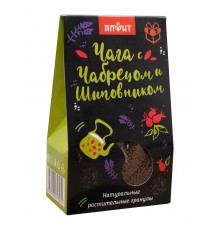 Фиточай гранулированный Чага с чабрецом и шиповником, 60 г