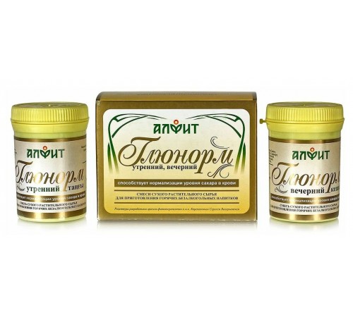 Фитосбор Глюнорм для нормализации уровня сахара