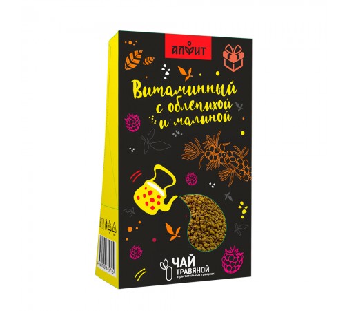 Фиточай гранулированный Витаминный с облепихой и малиной, 60 г