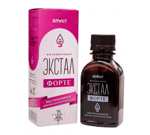 Сироп Экстал-5 Форте Мастопатийный, 100 мл