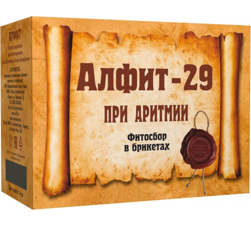 Фитосбор Алфит-29 При аритмии