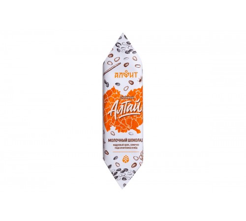 Конфета Любимый Алтай с молочным шоколадом, кедровым орехом и семенами подсолнечника, 32 г (заказ от 9 штук)
