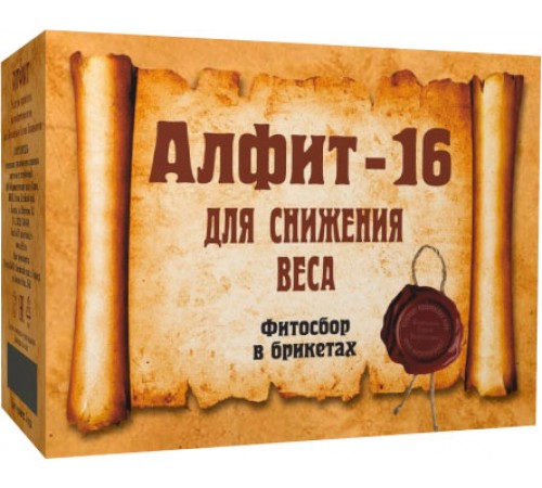Фитосбор Алфит-16 Для снижения веса
