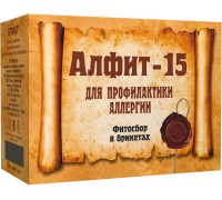 Фитосбор Алфит-15 Для профилактики аллергии