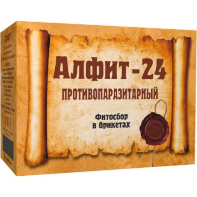 Фитосбор Алфит-24 Противопаразитарный