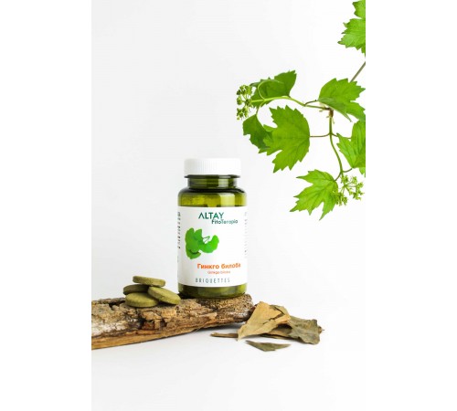 Гинкго билоба с крапивой, 25 брикетов