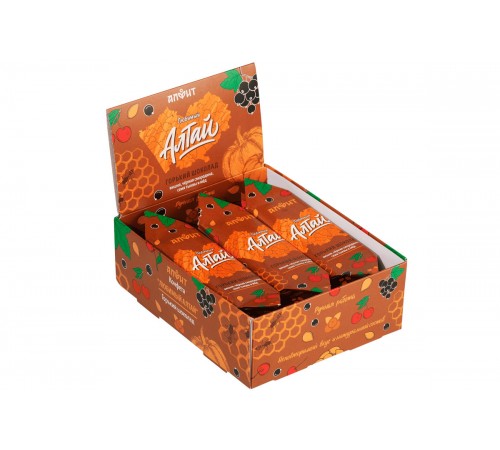 Конфета Любимый Алтай с горьким шоколадом, вишней, чёрной смородиной и семенами тыквы, 32 г