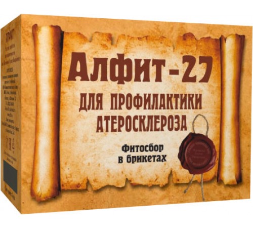 Фитосбор Алфит-27 Для профилактики атеросклероза