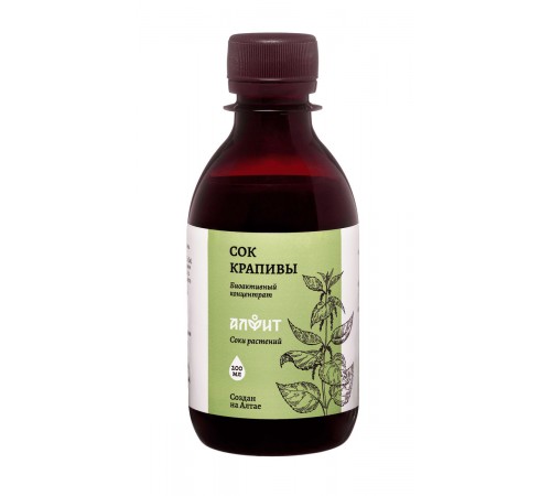 Сок крапивы на сиропе топинамбура, 200 мл
