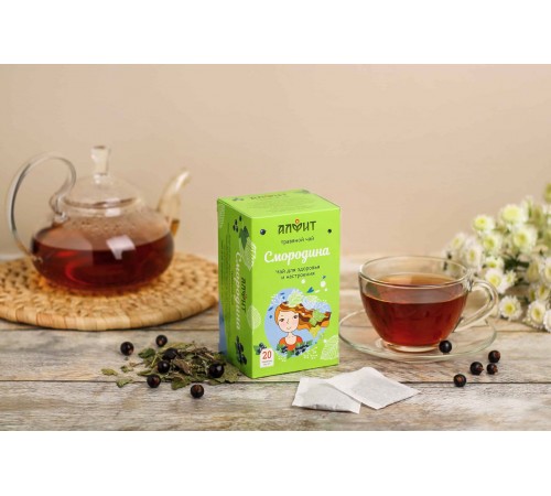 Смородиновый чай, 20 ф/пакетов