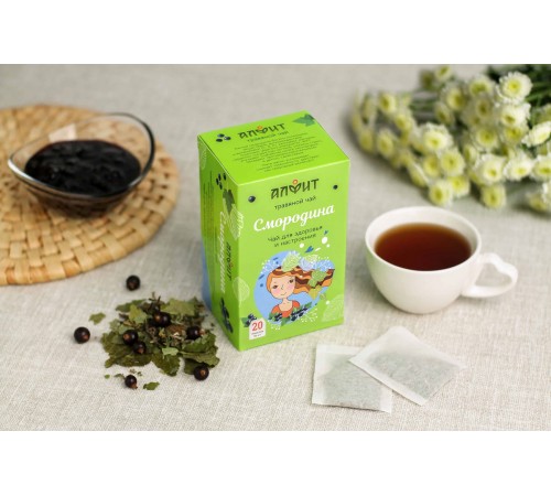Смородиновый чай, 20 ф/пакетов
