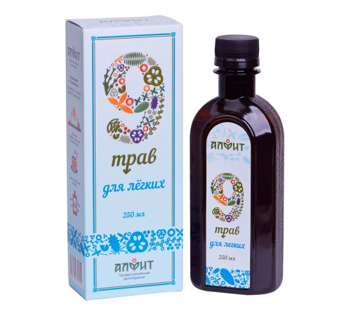 Бальзам "9 трав" для лёгких, 250 мл