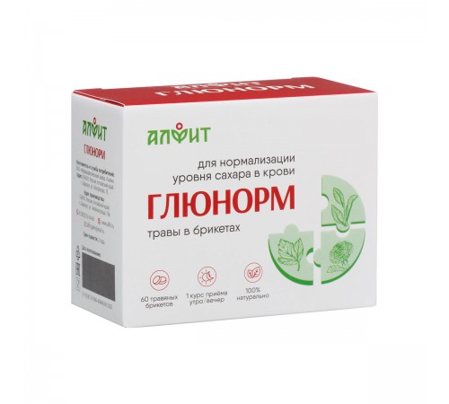 Фитосбор Глюнорм для нормализации уровня сахара