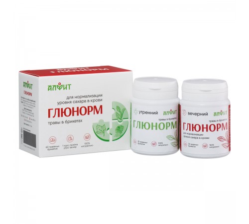 Фитосбор Глюнорм для нормализации уровня сахара