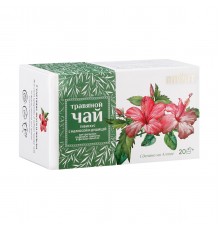 Травяной чай Гибискус с мелиссой и душицей, 20 фильтр-пакетов