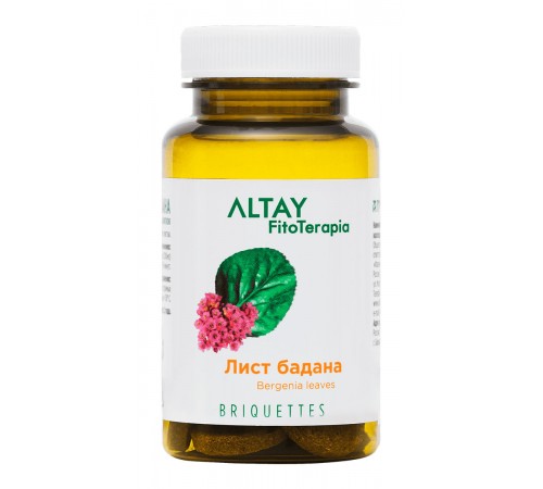 Бадана лист, 25 брикетов по 2 г