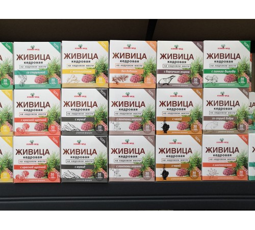 Живица кедровая с шиповником, капсулы 30 шт.