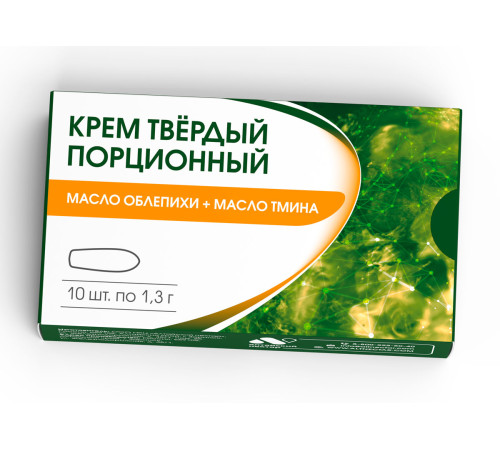 Фитосвечи при геморрое Масло облепихи + тмин, 10 шт.
