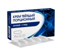 Фитосвечи при геморрое Мумиё + 7 трав, 10 шт.