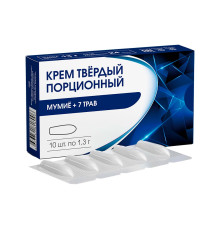 Фитосвечи при геморрое Мумиё + 7 трав, 10 шт.