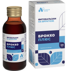 Фитобальзам на фруктозе Бронхо плюс, 100 мл