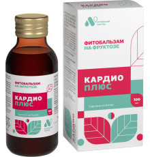 Фитобальзам на фруктозе Кардио плюс, 100 мл