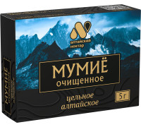 Мумиё очищенное цельное Алтайский нектар, 5 г