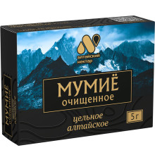 Мумиё очищенное цельное Алтайский нектар, 5 г