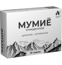 Мумиё очищенное цельное Алтайский нектар цельное, 10 г