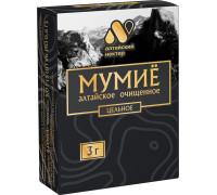 Мумиё очищенное цельное Алтайский нектар цельное, 3 г (5 пластин по 0,6 г)