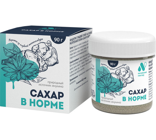 Концентрат инулиновый Сахар в норме, 90 г