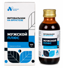 Фитобальзам на фруктозе Мужской плюс, 100 мл