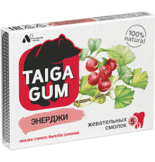 Смолка Taiga Gum Энерджи, 5 штук