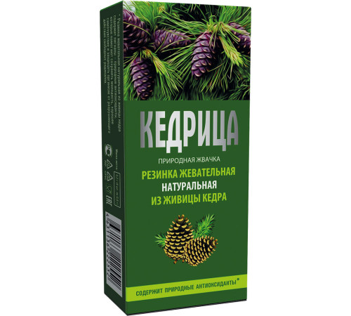 Смолка Кедрица из живицы кедра, 4 штуки