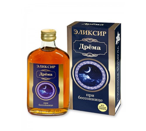 Эликсир на фруктозе Дрёма при бессоннице, 250 мл