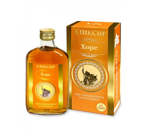 Эликсир на фруктозе Хорс при повышенном холестерине, 250 мл