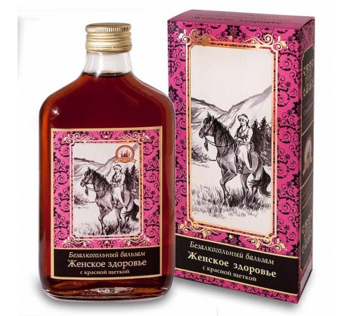 Бальзам Женское здоровье с красной щёткой, 250 мл