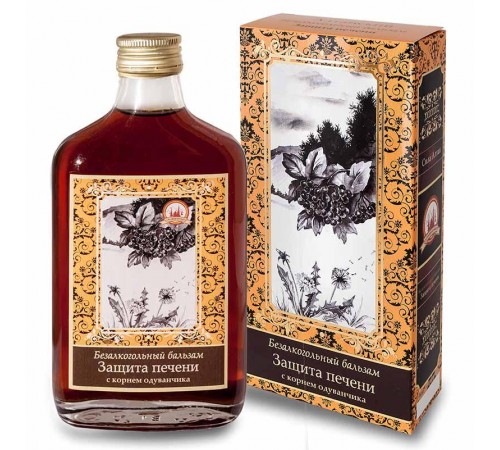 Безалкогольный бальзам Защита Печени с корнем одуванчика, 250 мл