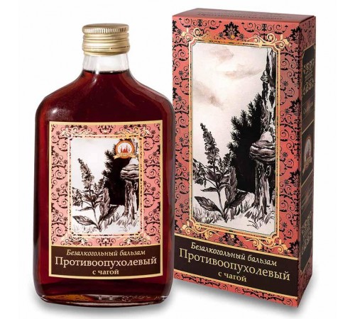 Безалкогольный бальзам Противоопухолевый с чагой, 250 мл