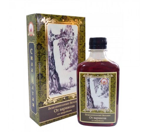 Бальзам От варикоза со зверобоем, 250 мл