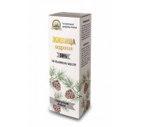 Живица кедровая на льняном масле с барсучьим жиром, 100 мл